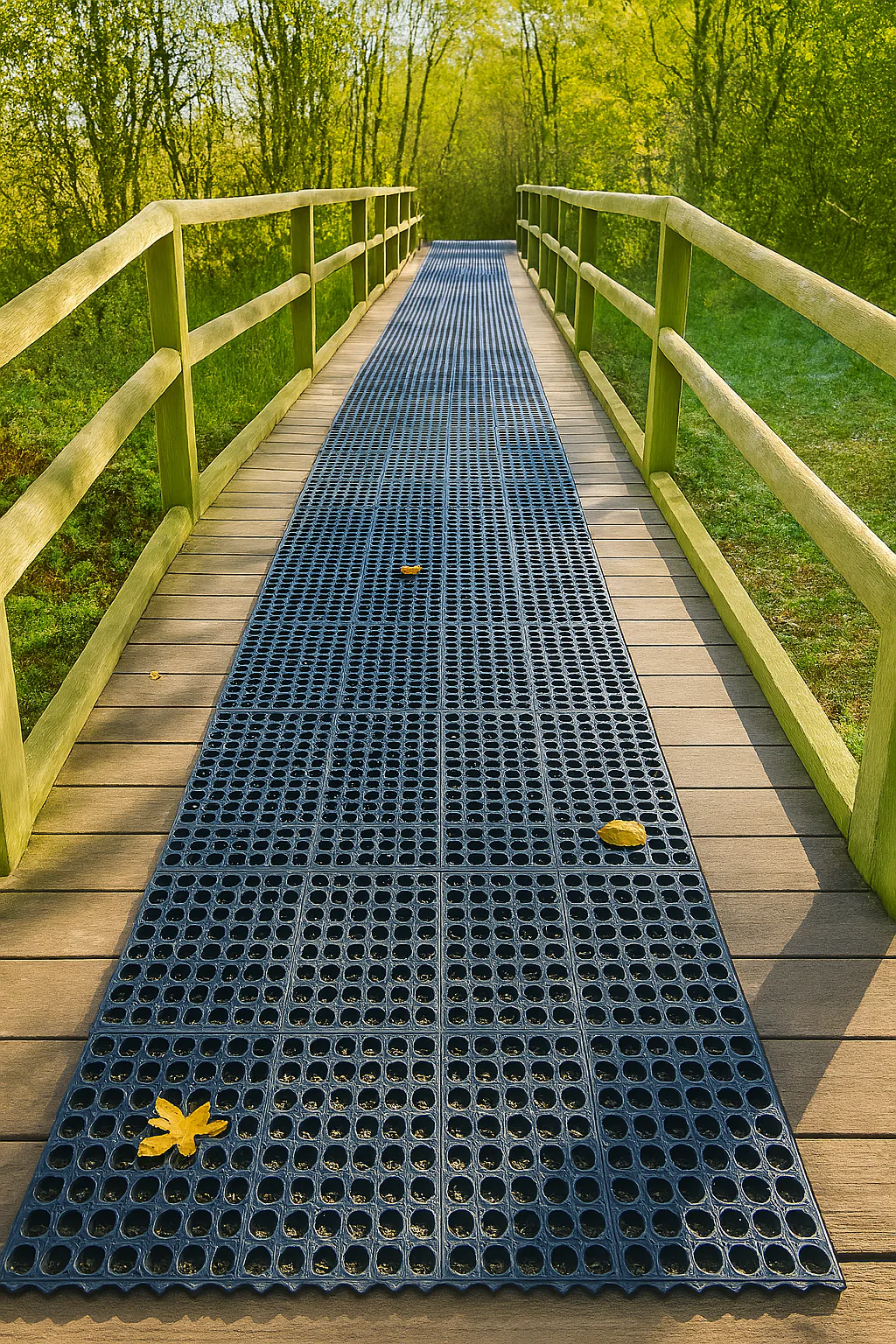 Rubber Grass Mats UK | Lawn Protection & Mud Control | Rubberco